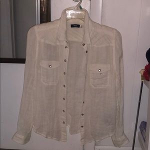BDG button down blouse